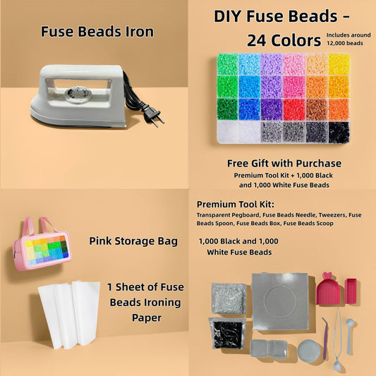 Premium Fuse Beads Kit